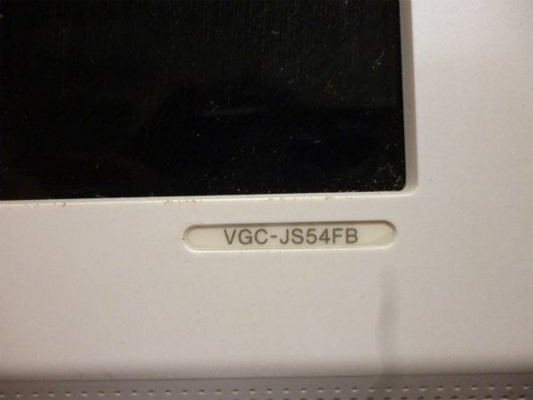 SONY VAIO VGC-JS54FB