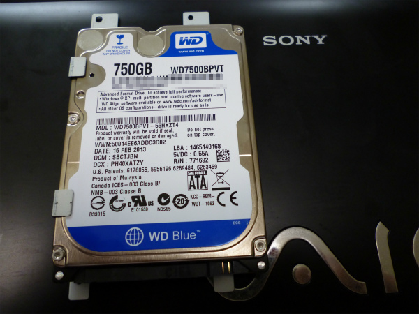 WD7500BPVT